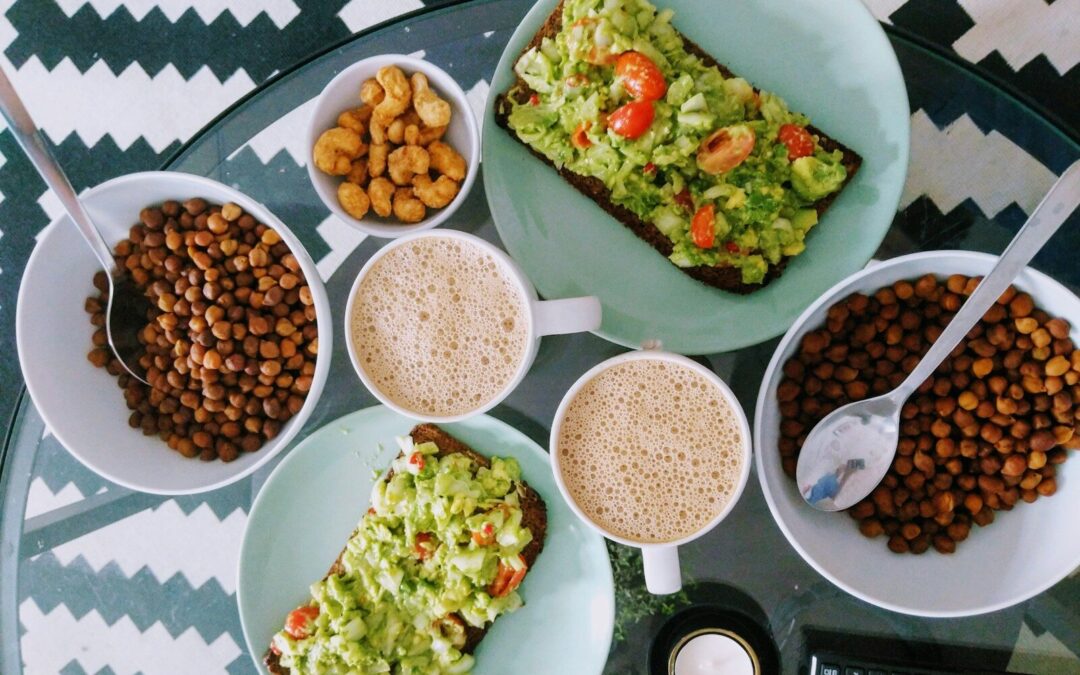 Full of protein plant-based food choice
