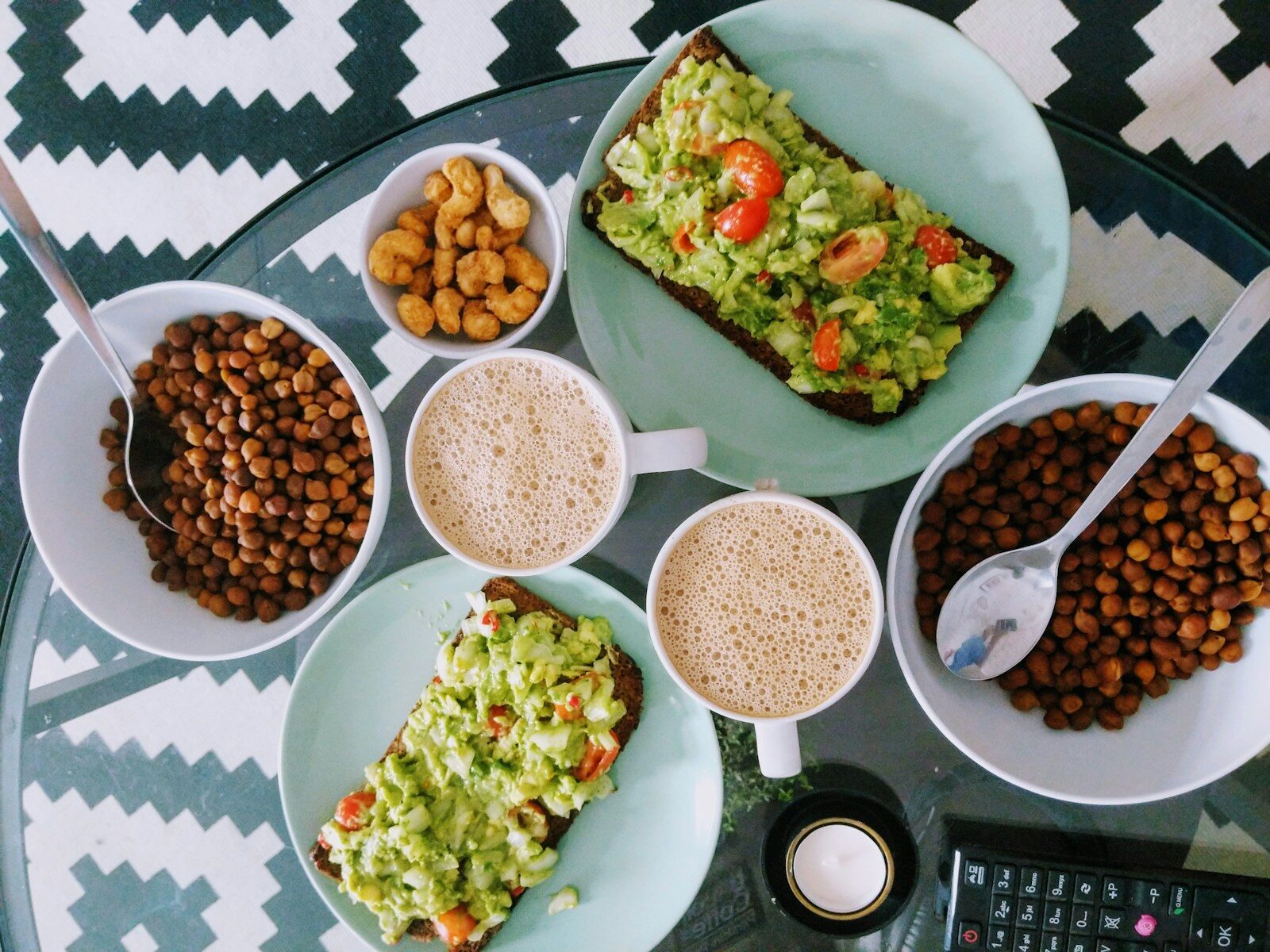 Full of protein plant-based food choice
